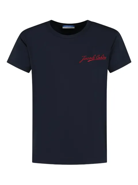 Jacob Cohen Junior logo-embroidered jersey T-shirt