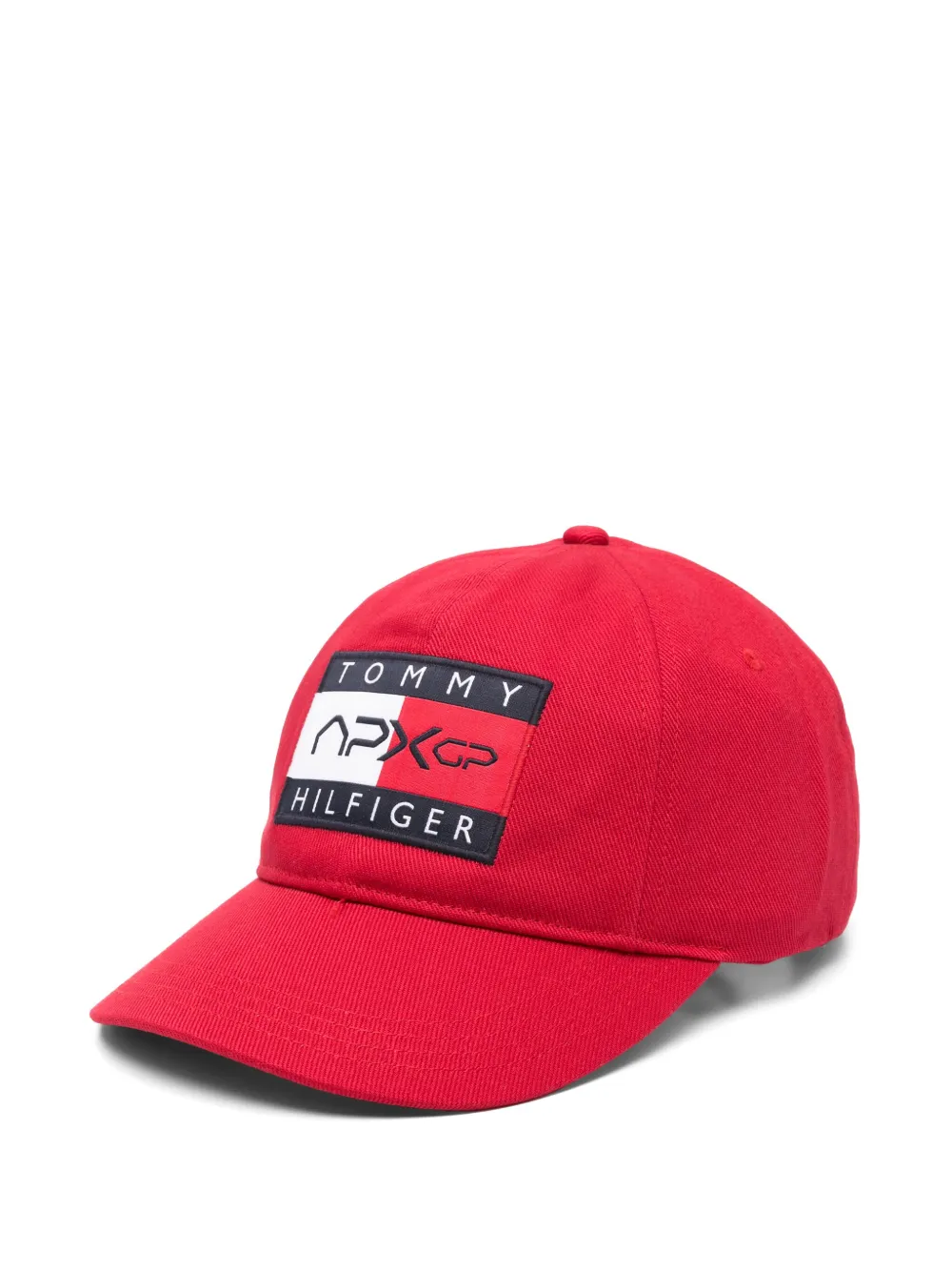 Tommy Hilfiger gorra de algodón en colaboración con Mercedes | rojo | Image 1