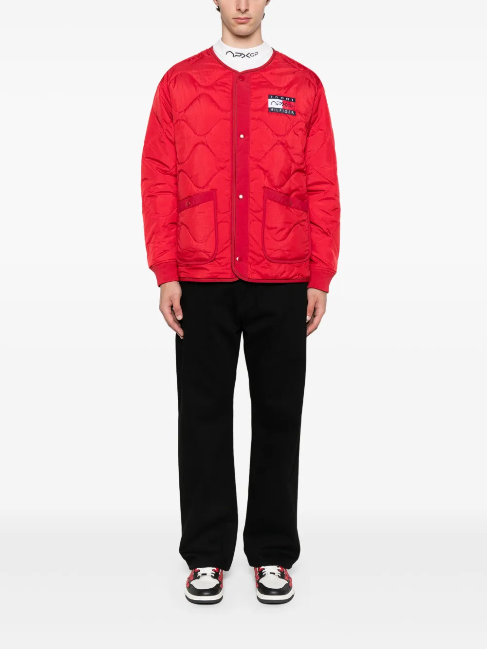 Tommy Hilfiger x Mercedes logo-patch bomber jacket | Bomber Jackets | Image 2