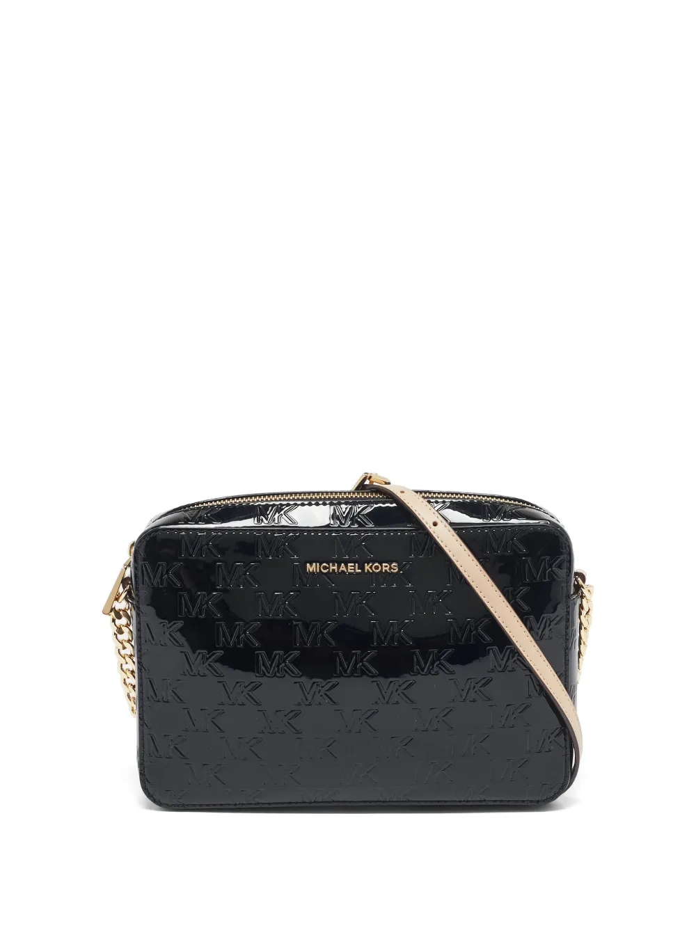 Michael Kors Vintage Jet Set logo-embossed cross body bag | Black | Image 1