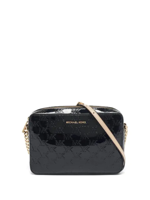 Michael Kors Vintage bolsa crossbody Jet Set con logo en relieve