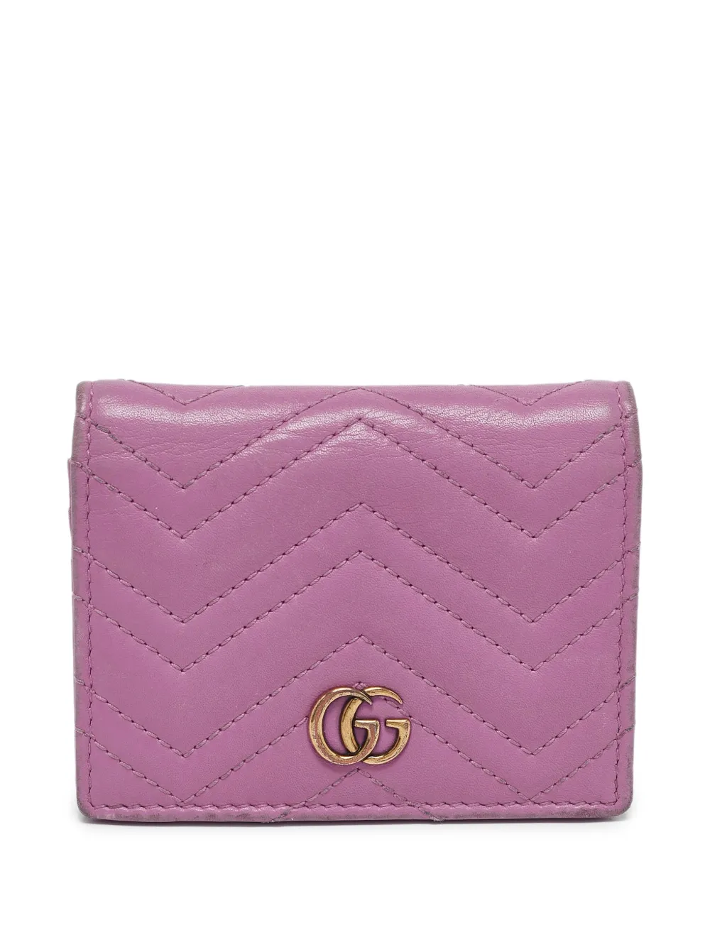 Gucci Pre-Owned cartera GG Marmont | morado | Image 1