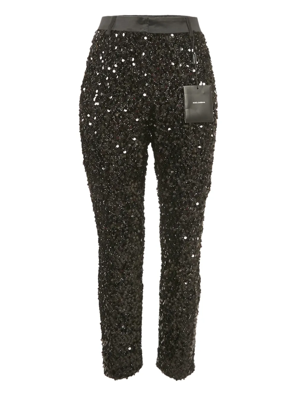 Dolce & Gabbana Pre-Owned sequinned trousers | Black | Image 1