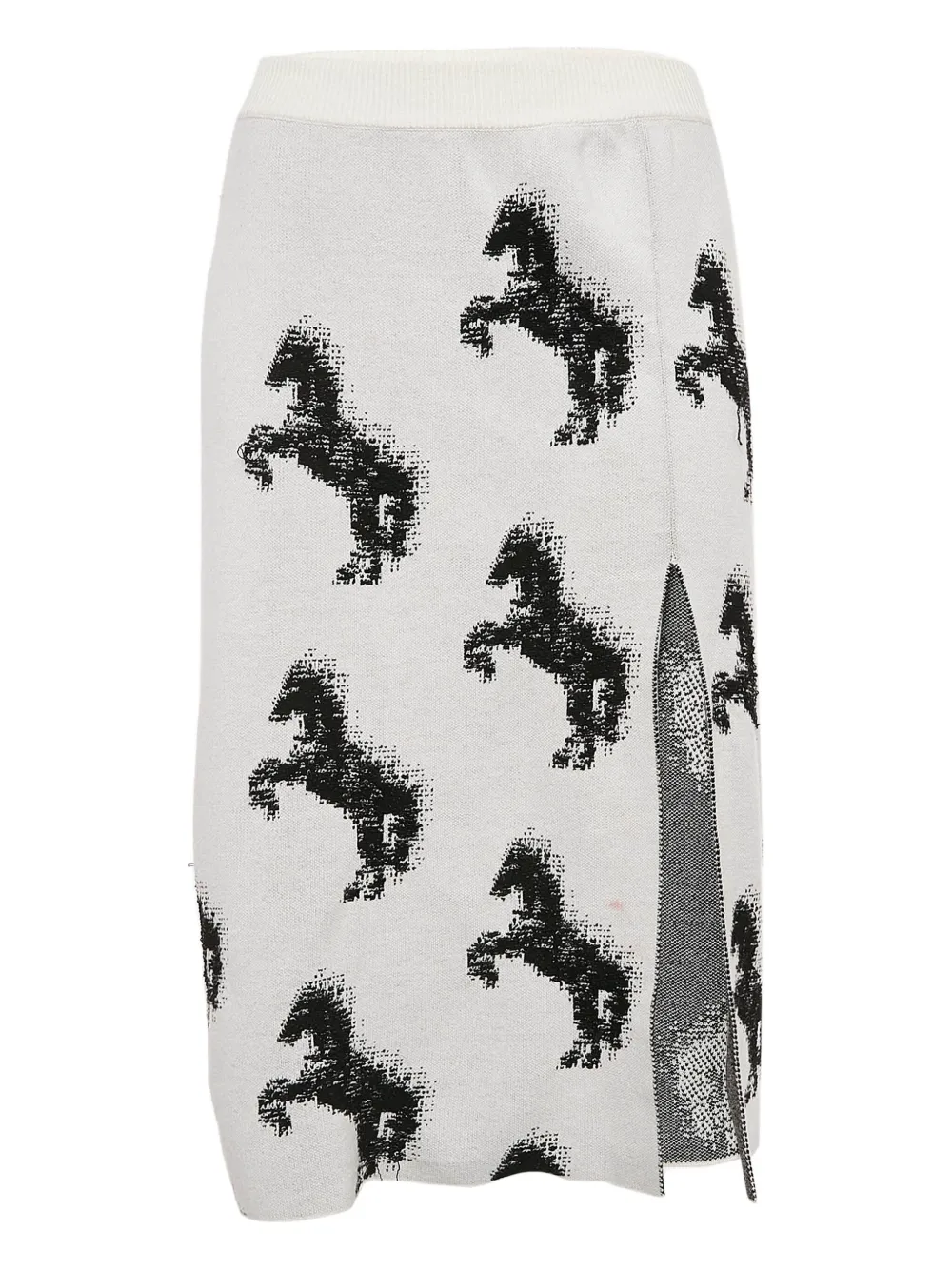 Stella McCartney Pre-Owned Pixel Horse skirt | White | Image 1