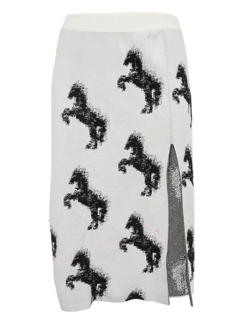 Stella McCartney Pre-Owned Pixel Horse skirt