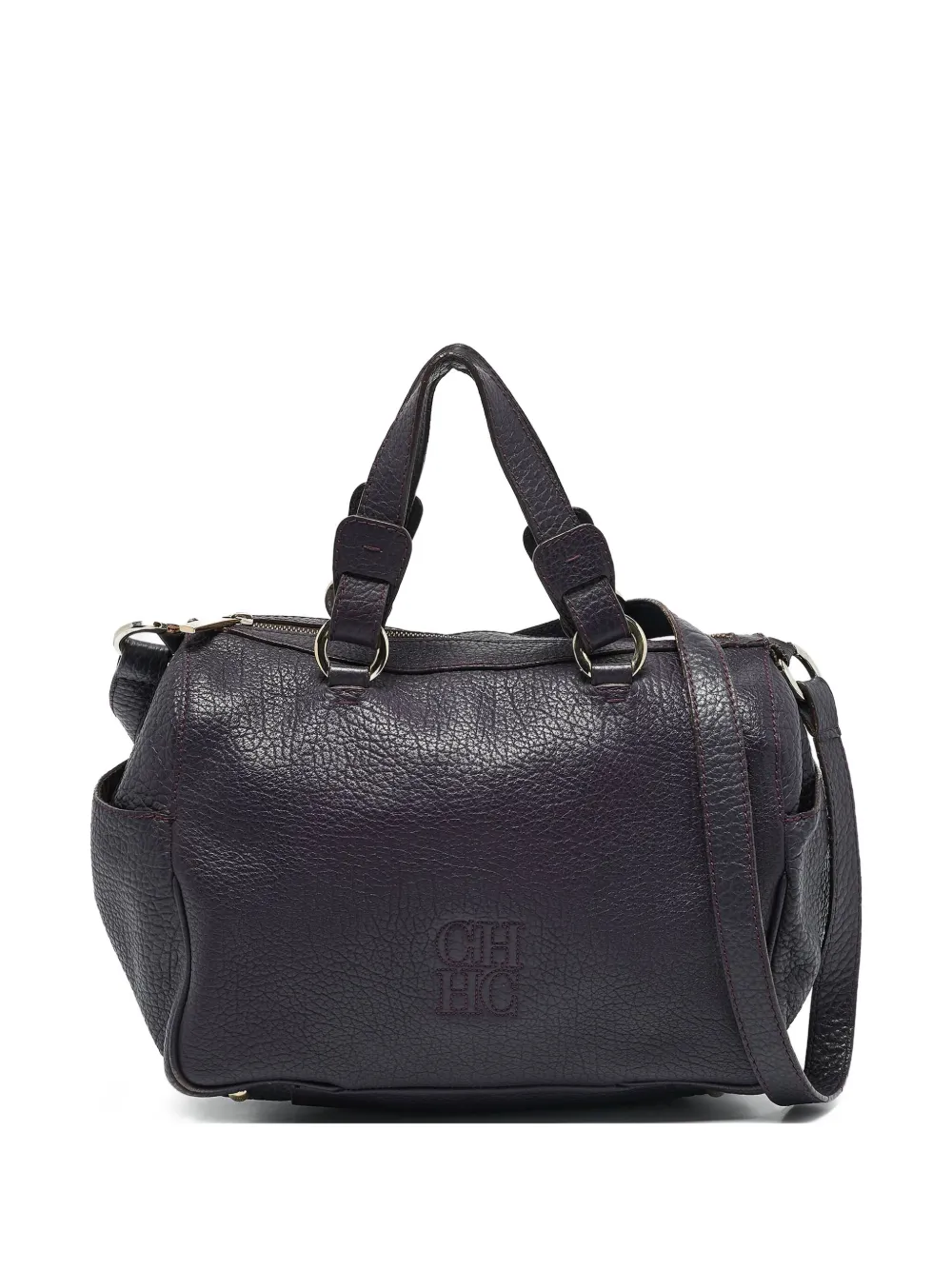 pre-owned leather satchel bag