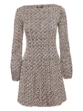 Maje pre-owned floral-print mini dress - Black