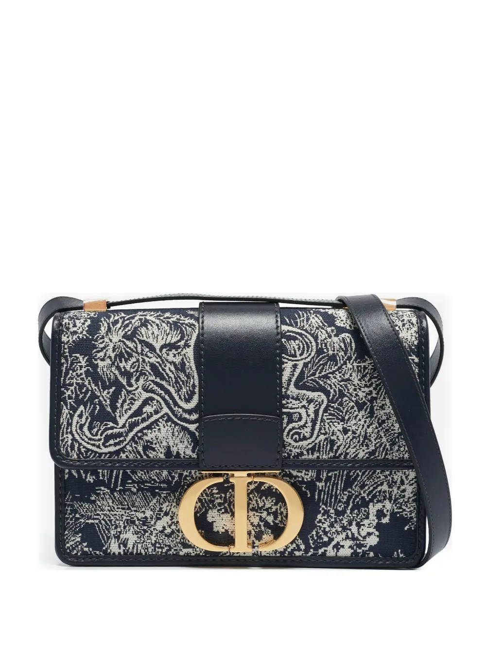 Christian Dior Pre-Owned floral-pattern shoulder bag - ブラック Christian Dior Pre-Owned floral-pattern shoulder bag - ブラック