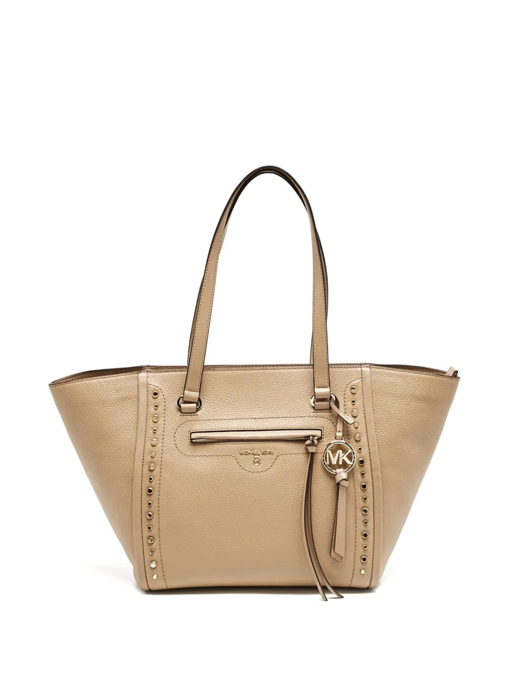 Michael Kors Vintage pre-owned studded leather tote bag - ブラウン Michael Kors Vintage pre-owned studded leather tote bag - ブラウン