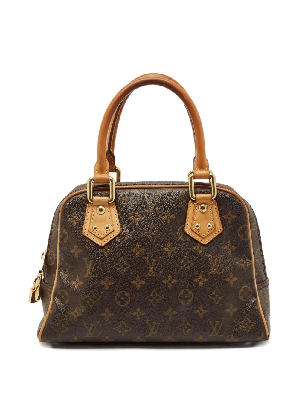 Louis Vuitton Pre-Owned 2000s Manhattan PM monogram leather tote bag | Pre-Owned | Image 2