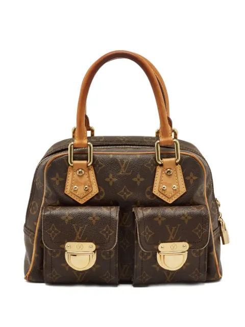 Louis Vuitton Pre-Owned 2000s Manhattan PM monogram leather tote bag