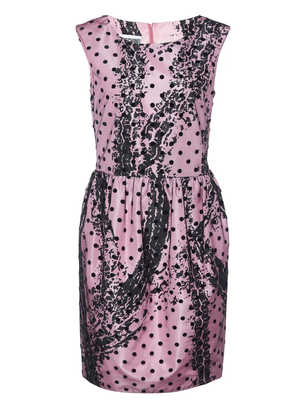 Moschino Pre-Owned polka dot tulle sleeveless dress | Pink | Image 1