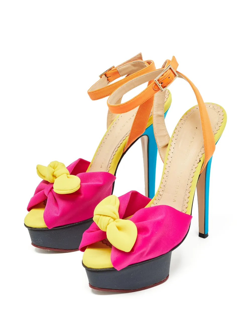 Charlotte Olympia pre-owned 135mm platform sandals | Image 2