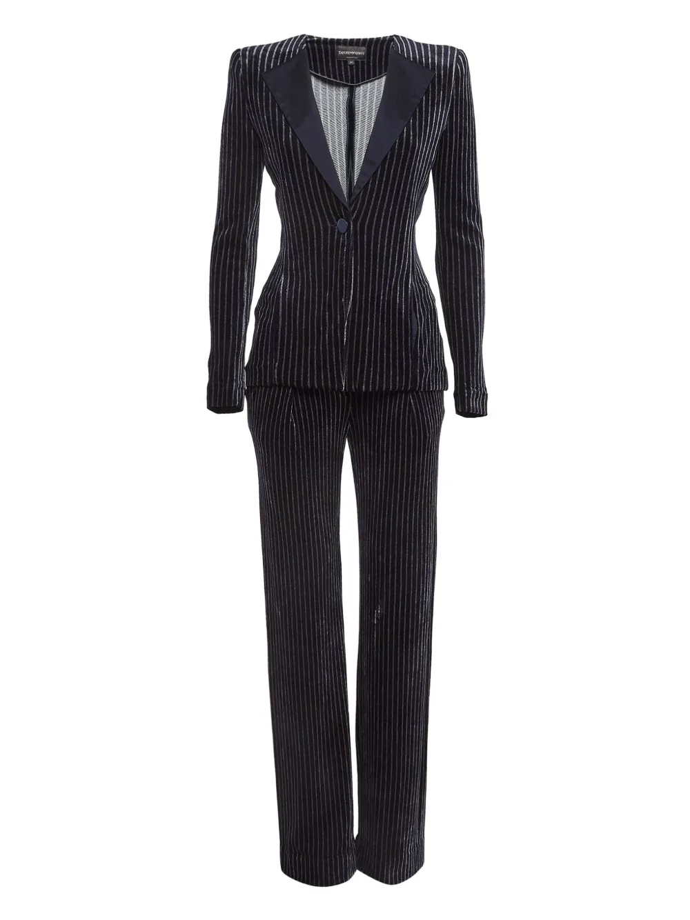 Emporio Armani Pre-Owned pinstripe tailored suit | Blue | Image 1