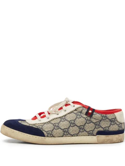 Gucci Pre-Owned GG Supreme canvas sneakers