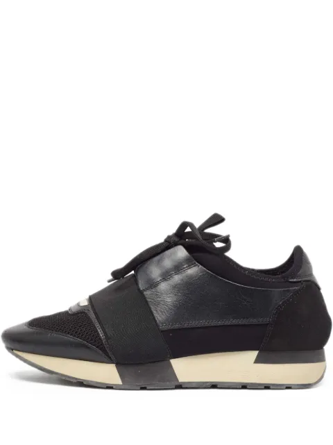 Balenciaga Pre-Owned Race Runner panelled low-top sneakers