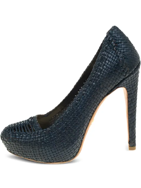 Prada Pre-Owned zapatillas Madra con tacón 135mm