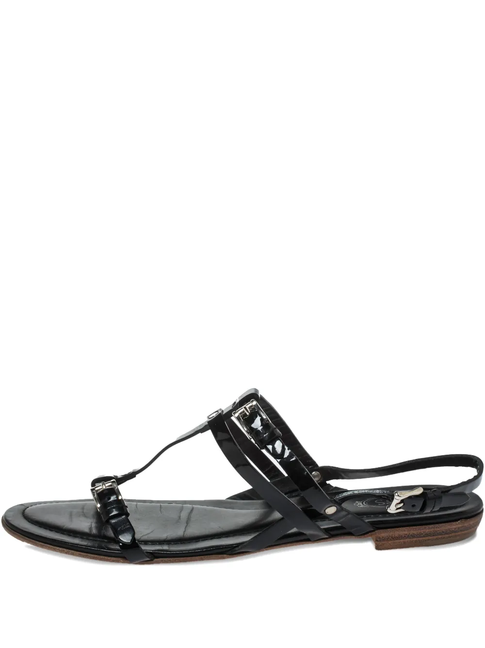 Tod's Vintage 2023 leather sandals | Black | Image 1