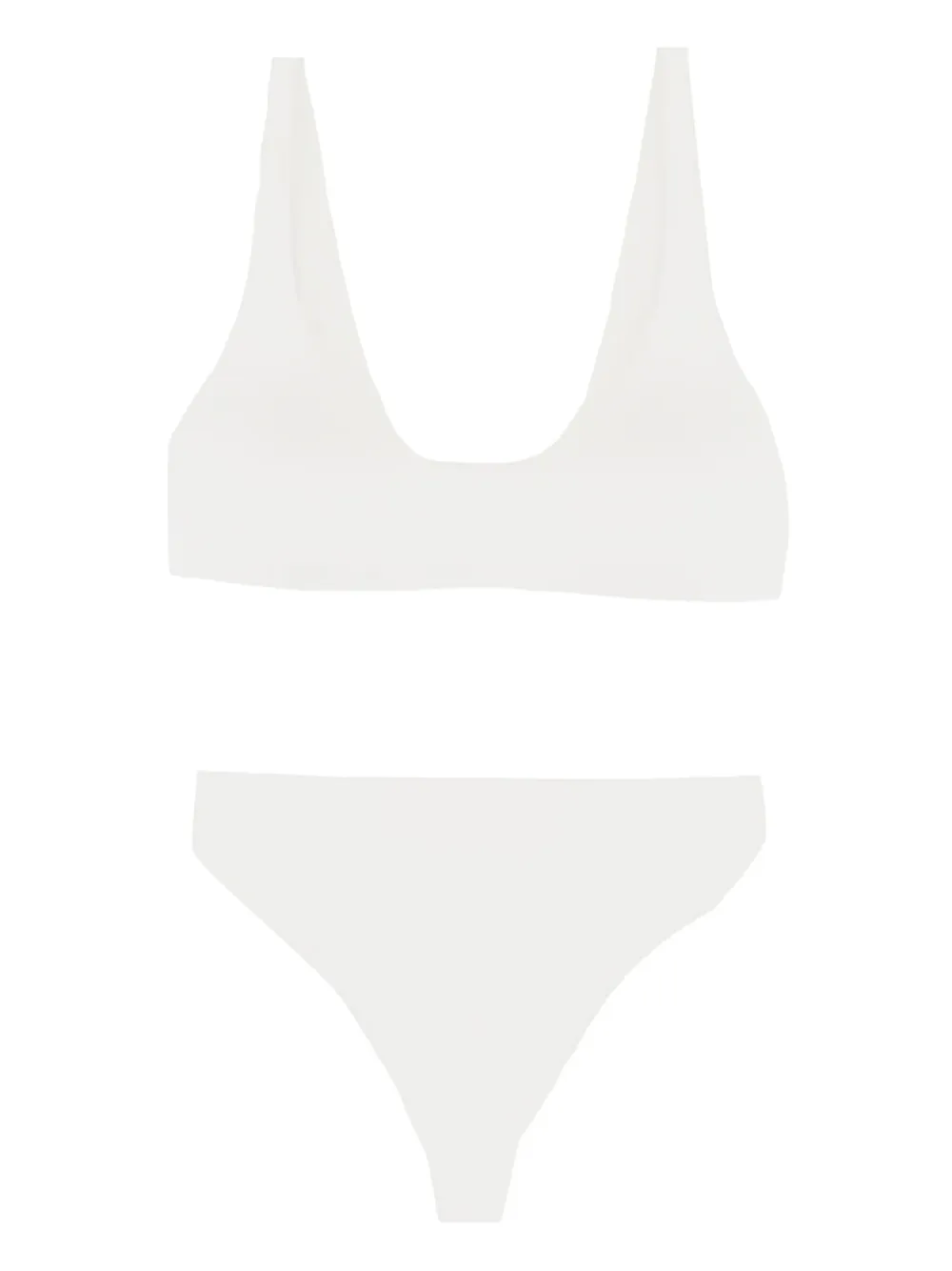 VENUJA scoop-neck bikini | Neutrals | Image 1