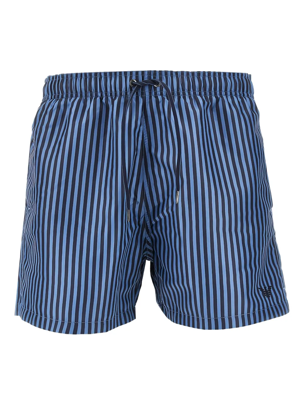 Emporio Armani Gestreepte zwembroek Blauw