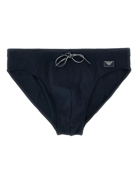 Emporio Armani seersucker swimming trunks