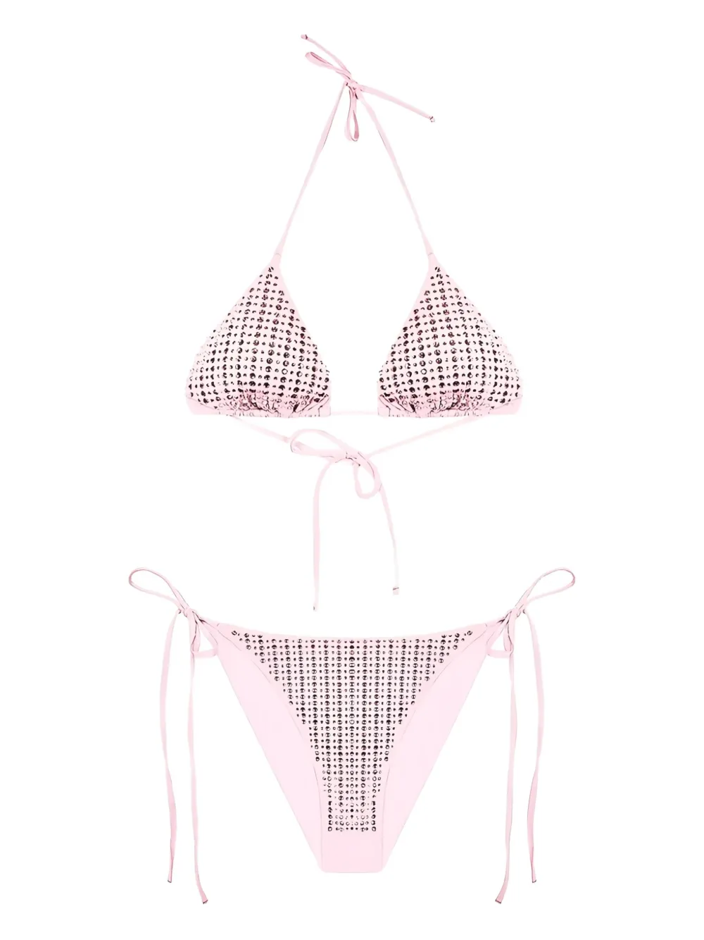 rhinestone-embellished bikini