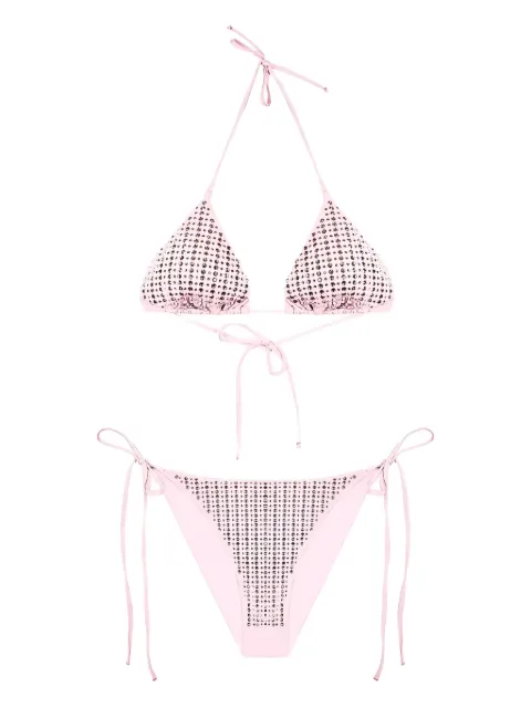 VENUJA rhinestone-embellished bikini