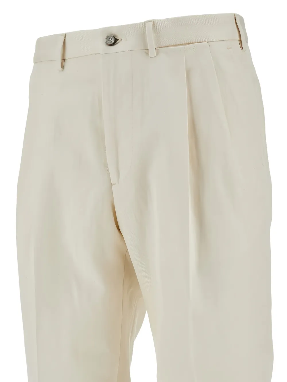 Santaniello pleat-detailed trousers - Beige