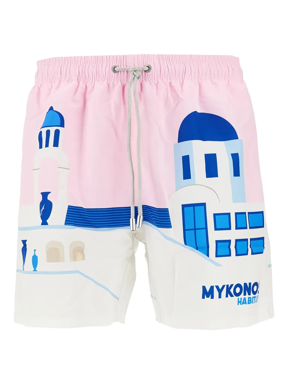 MC2 Saint Barth Mykonos-print swim shorts | rosado | Image 1
