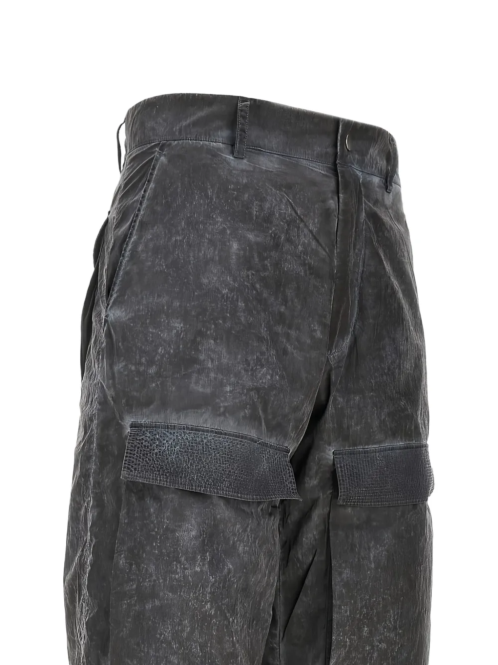 COLE BUXTON washed trousers - Zwart