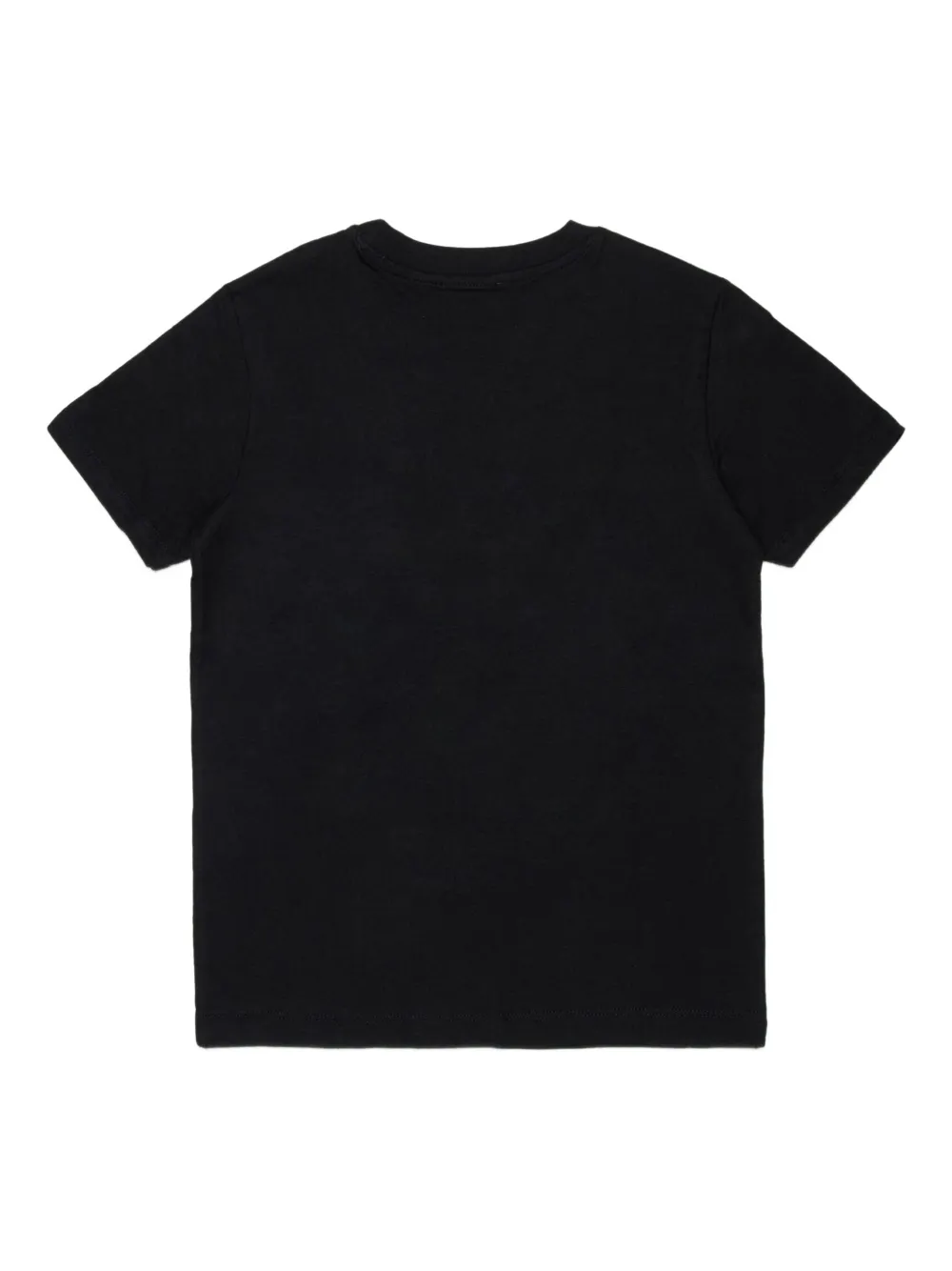 Diesel Kids T-shirt met logoprint Zwart