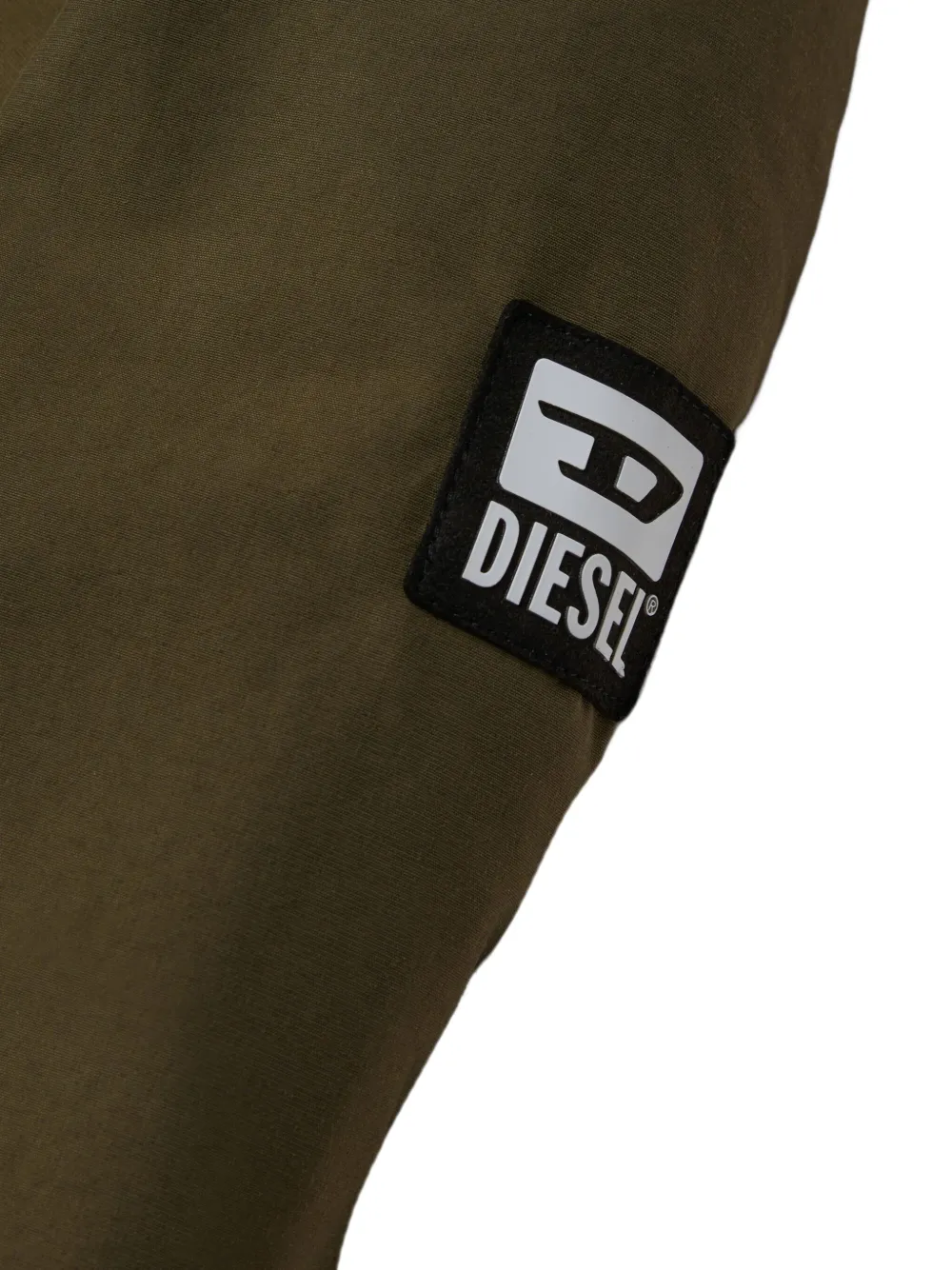 Diesel Kids Jas met capuchon Groen