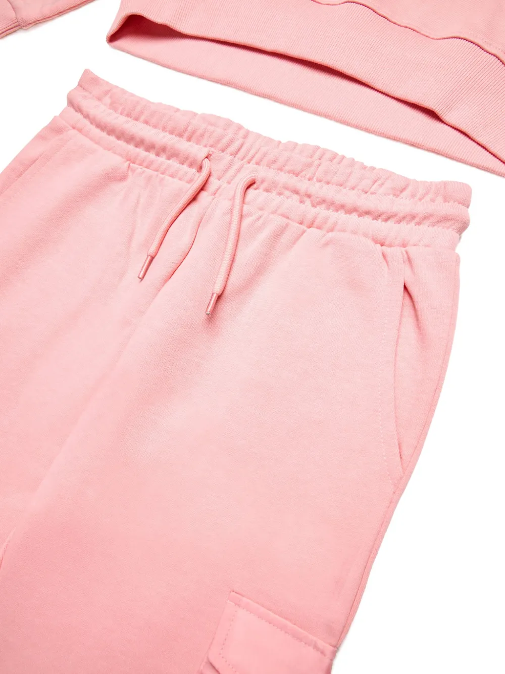 Diesel Kids Trainingspak met logo Roze