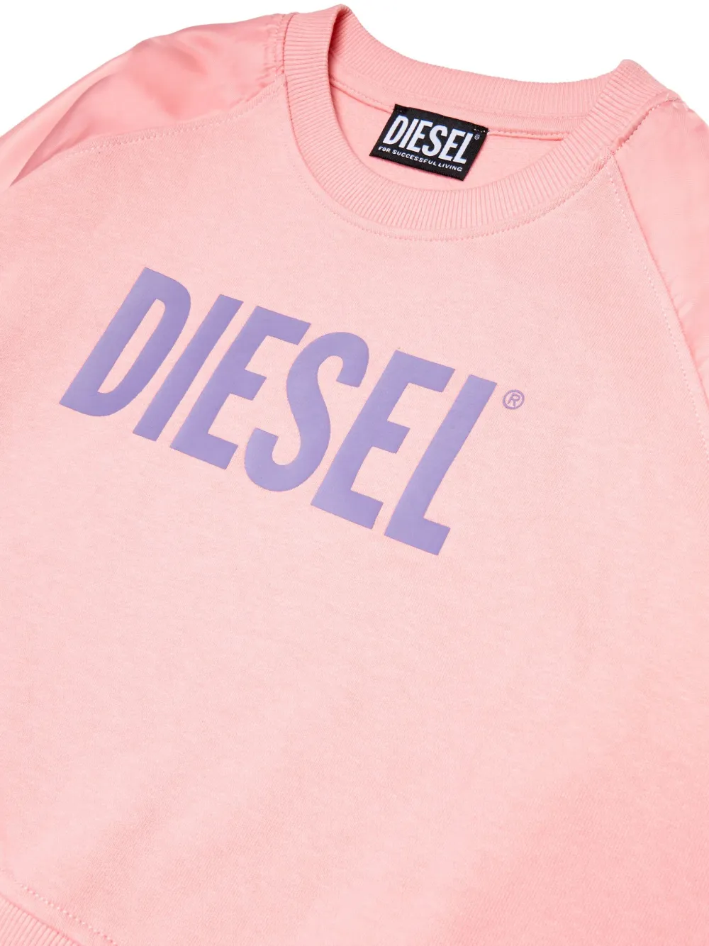 Diesel Kids Trainingspak met logo Roze