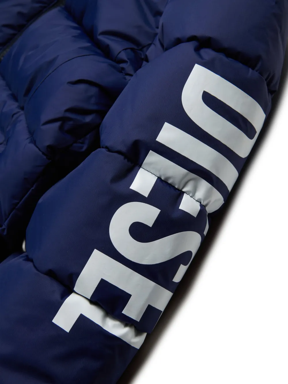 Diesel Kids Gewatteerd jack Blauw