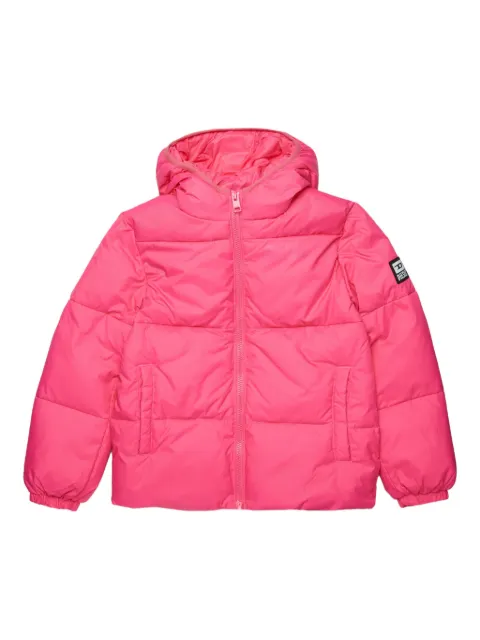 Diesel Kids hooded puffer jacket