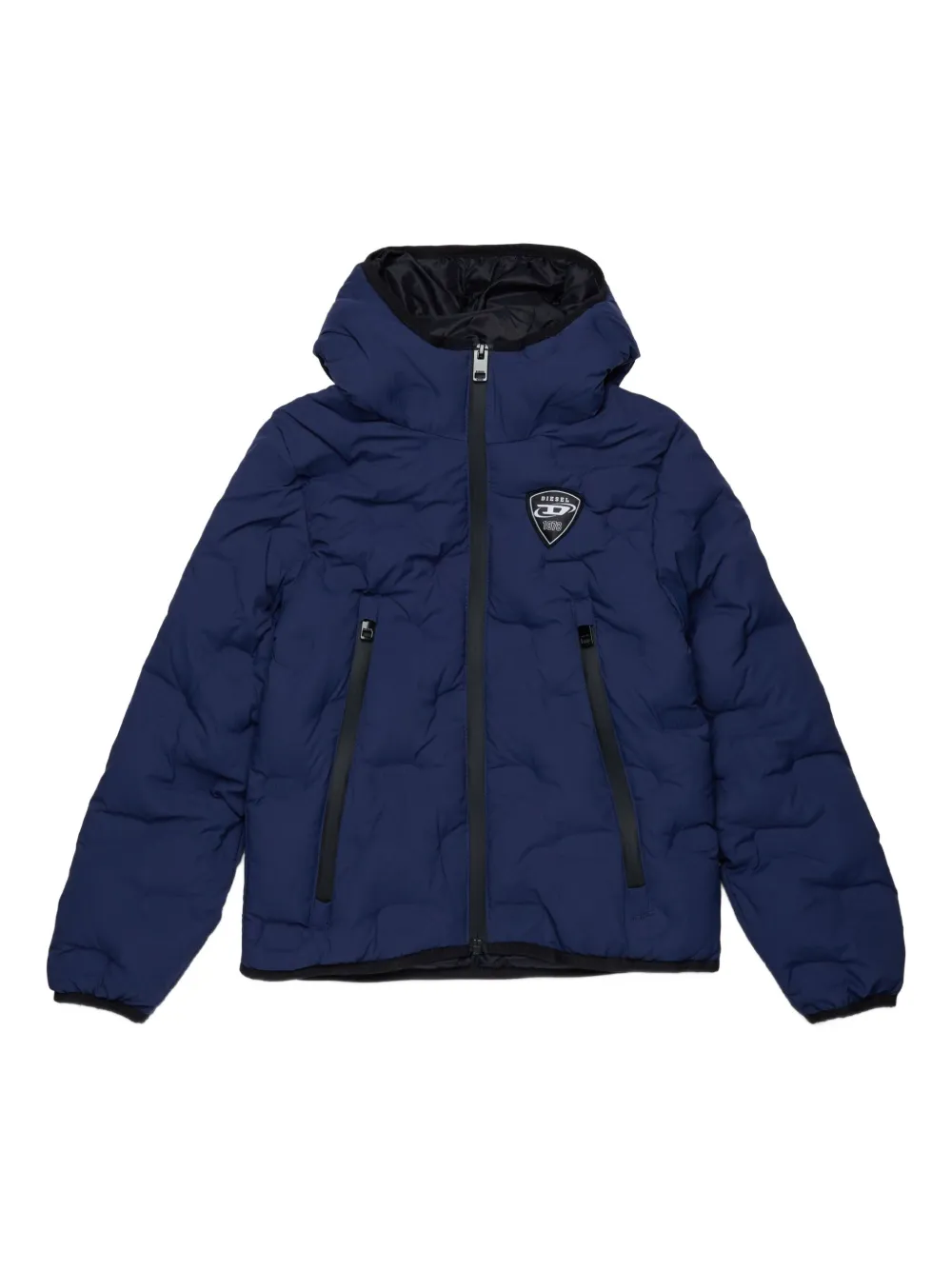 Diesel Kids Gewatteerd jack Blauw