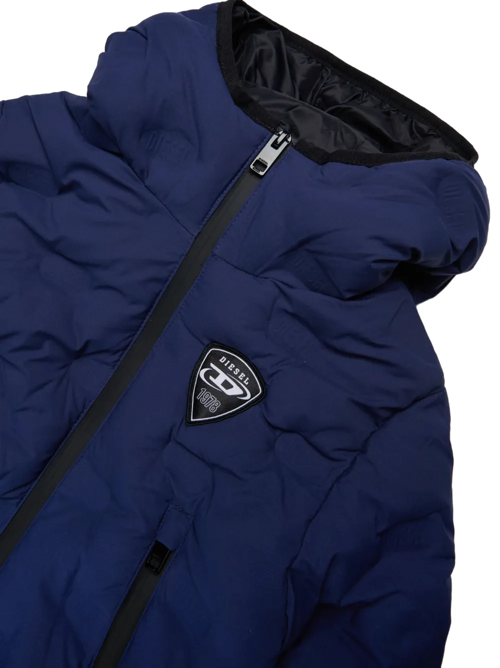 Diesel Kids Gewatteerd jack Blauw
