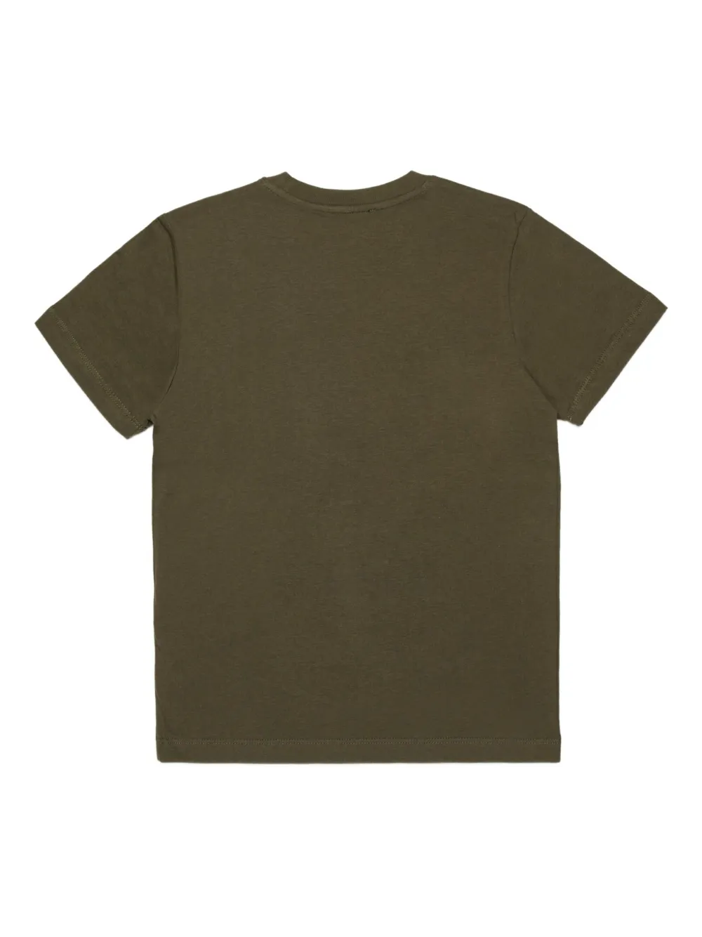 Diesel Kids T-shirt verfraaid met pixel Groen