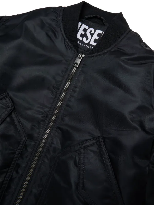 Diesel Kids ボンバージャケット | ブラック | FARFETCH JP