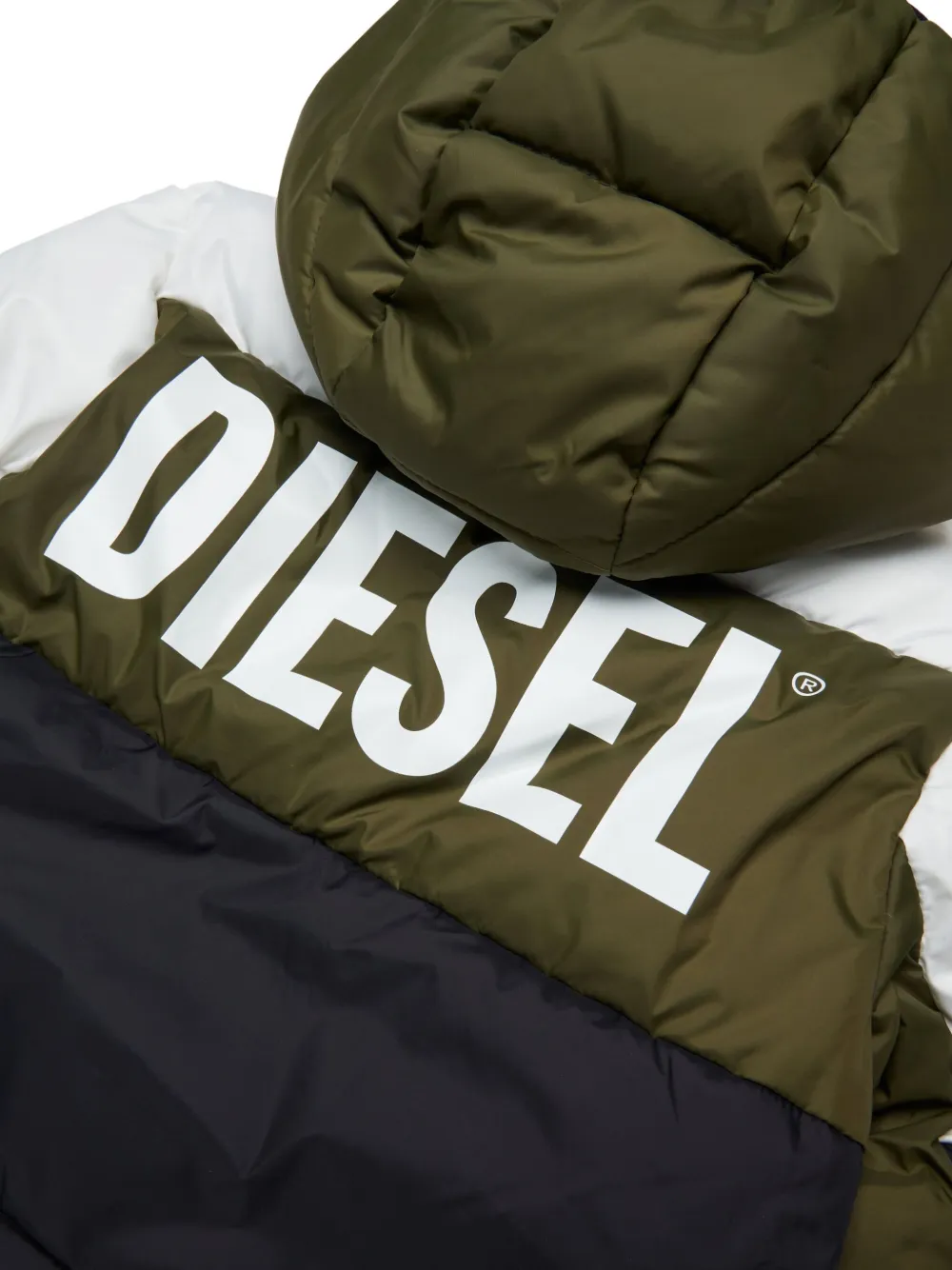 Diesel Kids Jack met colourblocking Groen