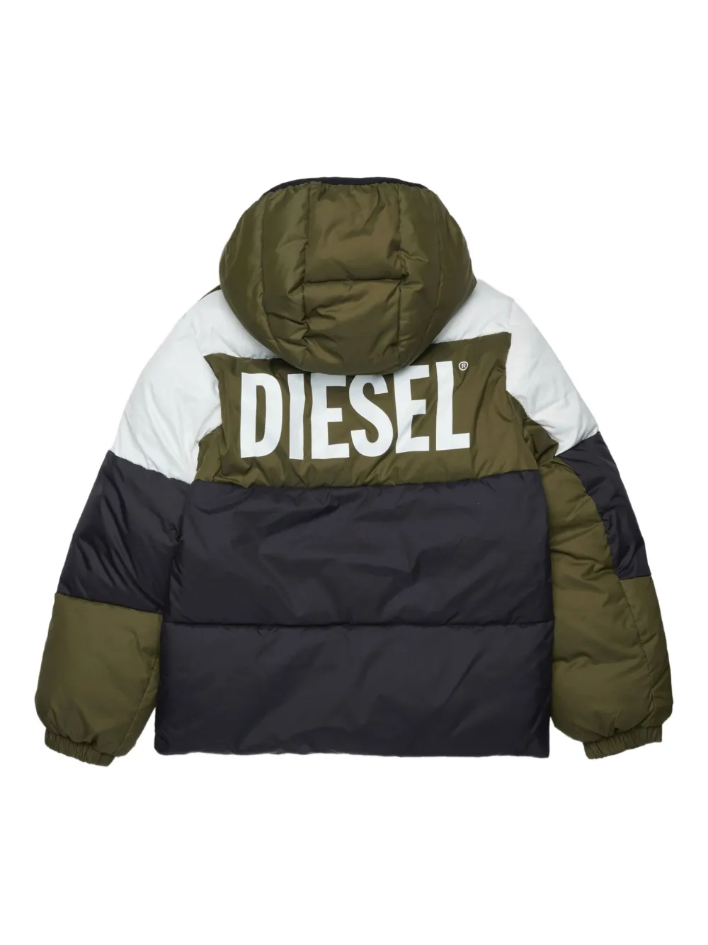 Diesel Kids Jack met colourblocking Groen