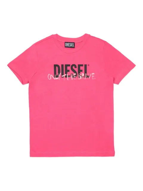 Diesel Kids only the brave T-shirt