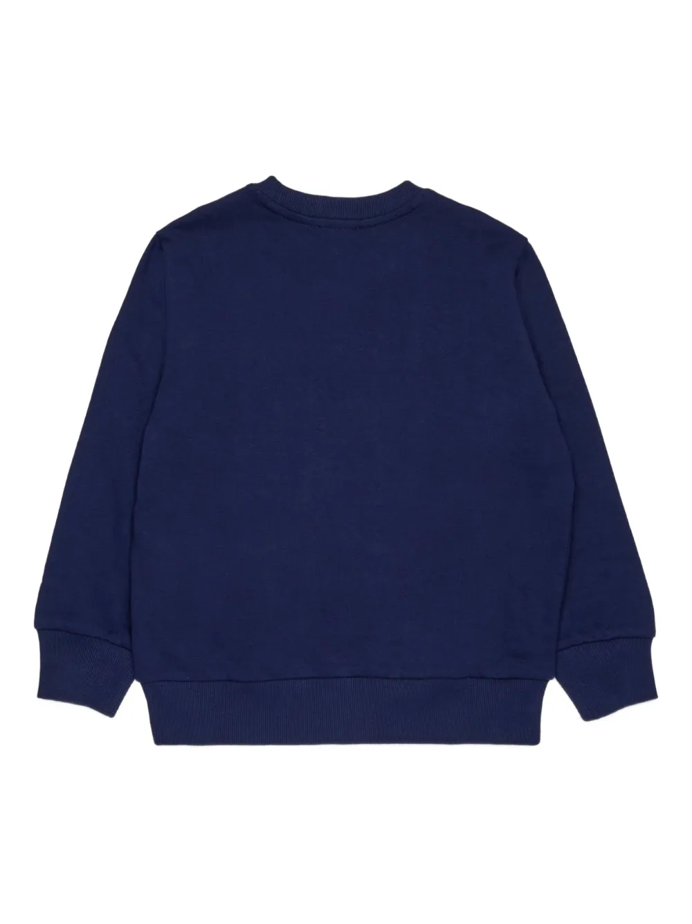 Diesel Kids Sweater met logoprint Blauw
