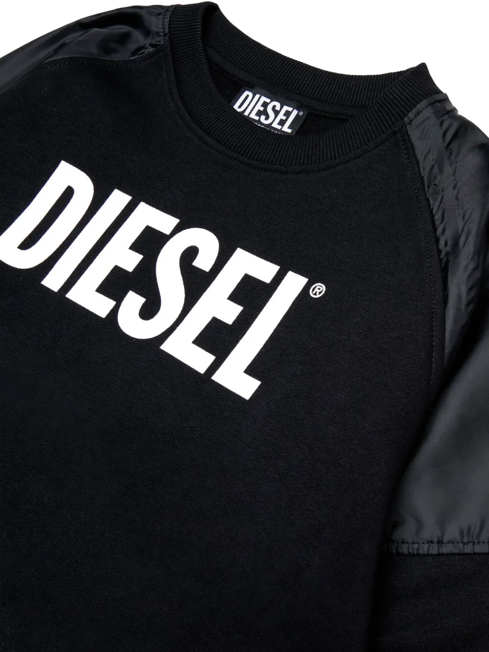 Diesel Kids Trainingspak met logodetail Zwart