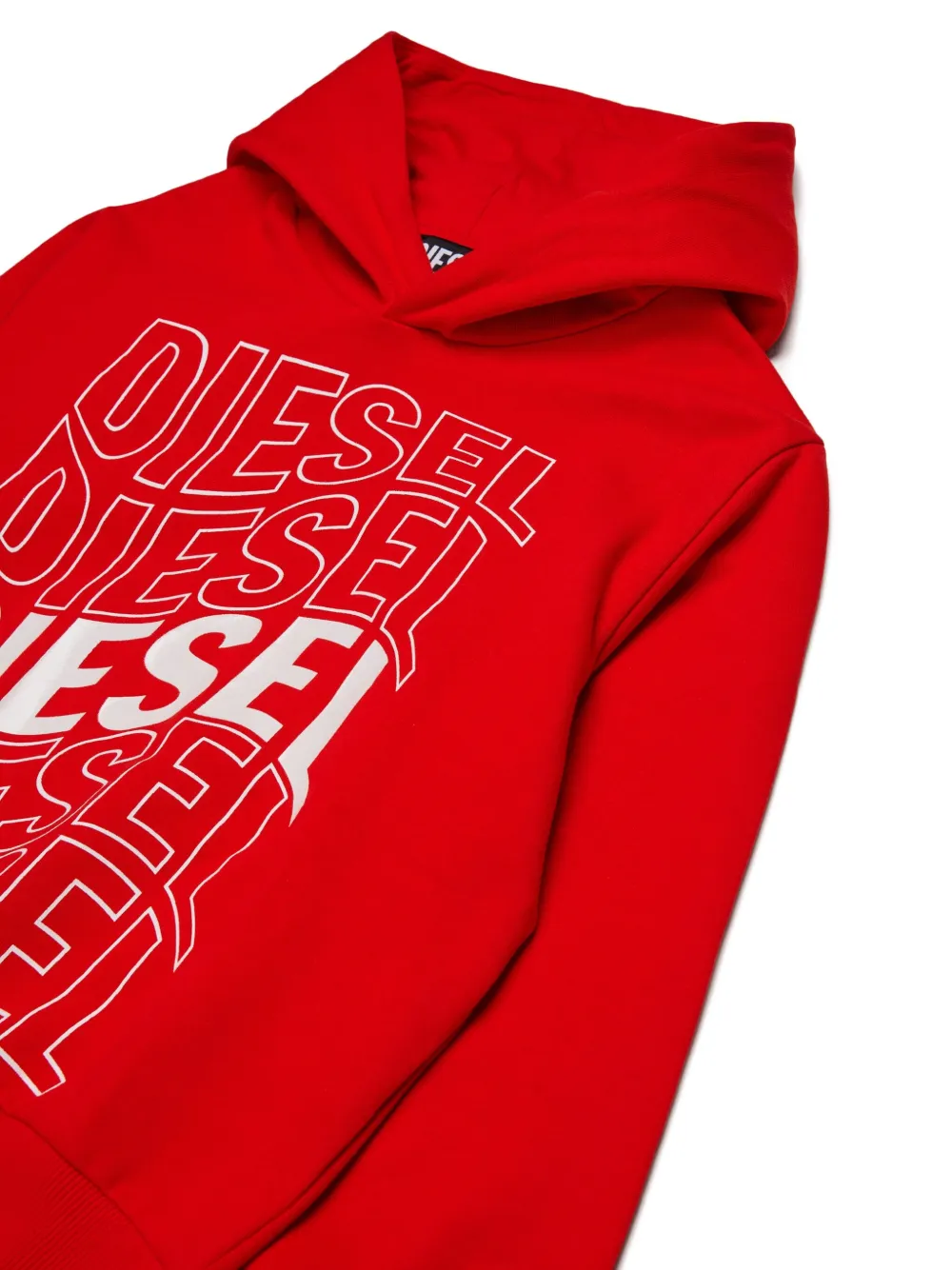 Diesel Kids Sweater met capuchon Rood