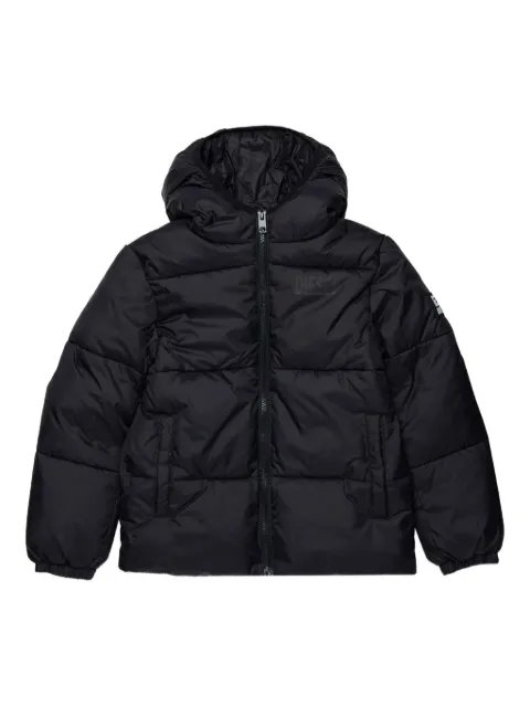 Diesel Kids hooded puffer jacket