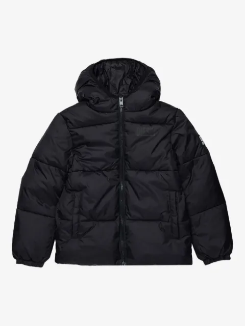 Diesel Kids hooded puffer jacket
