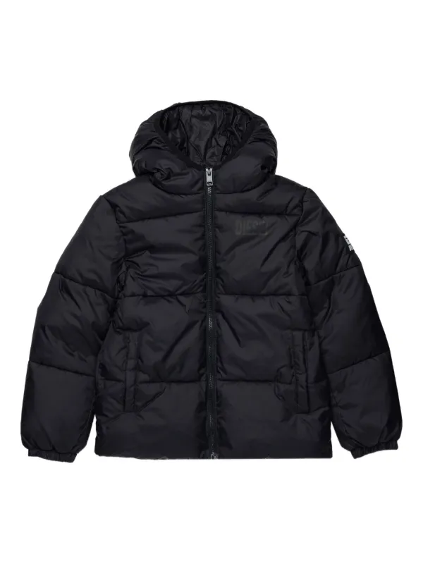 Diesel Lederjacke Only The Brave Diesel Jacke Diesel Kids Hooded