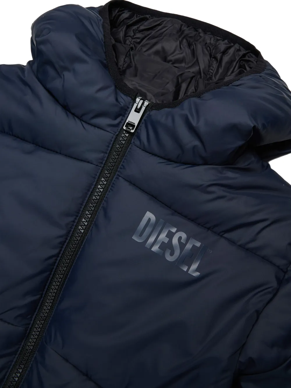 Diesel Kids Gewatteerd jack Blauw